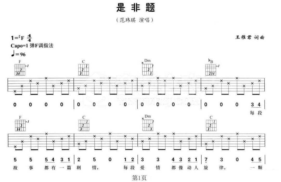 是非题-范玮琪第1张